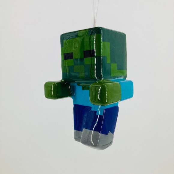 Minecraft Core Zombie Decoupage Figure Ornament Mojang - Picture 4 of 7